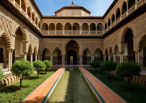 Alcázar van sevilla: moorse pracht, koninklijke zalen en betoverende tuinen
