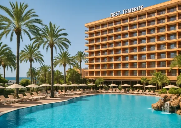 Best tenerife beleven: centraal hotelcomfort in playa de las américas met strand, uitgaan en dagtrips