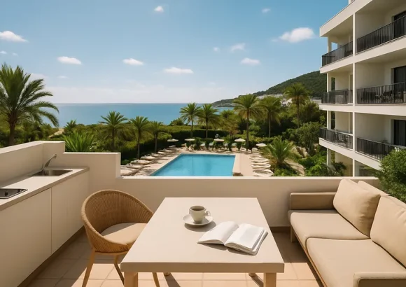De perfecte mix op ibiza: de vrijheid van een aparthotel met het gemak van hotelservice
