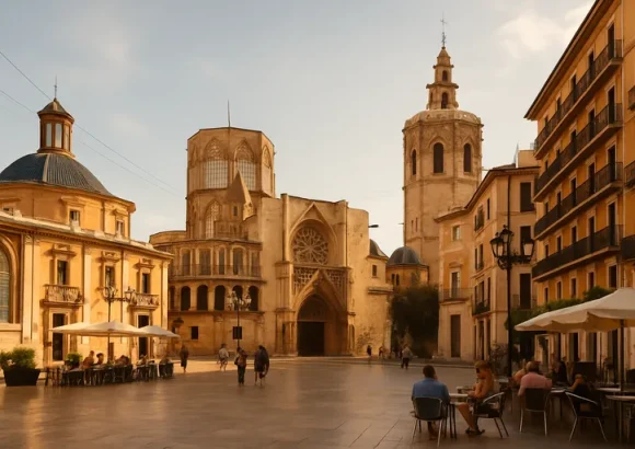 Ontdek het historisch centrum van valencia: pleinen, markten en mediterrane sfeer