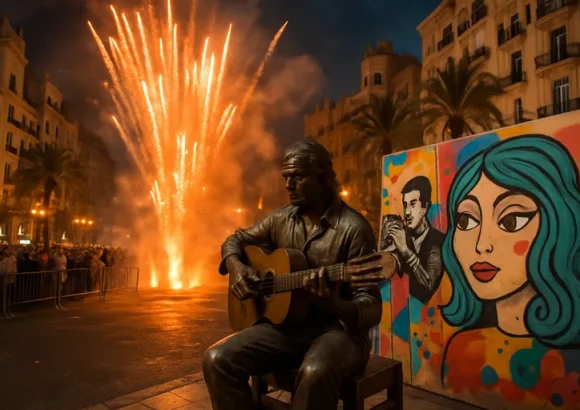 Valencia bruist: vuur, muziek en straatkunst voor het ultieme festivalgevoel